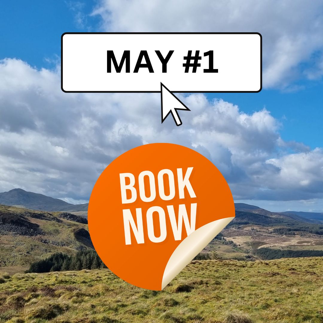 May 9th-11th 2025 - Book Wild Camping in the UK