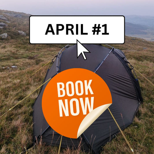 April 11th-13th 2025 - Book Wild Camping in the UK