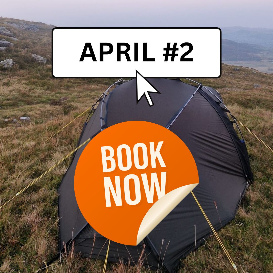 April 25th-27th 2025 - Book Wild Camping in the UK